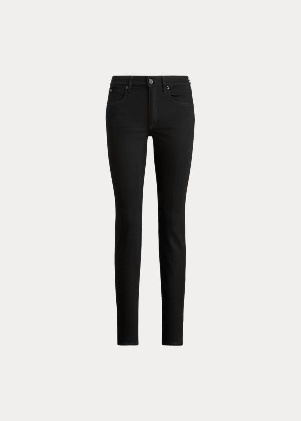 Ralph Lauren 105 Cigarette Jean Černé | 9tfZWBrA