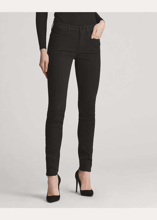Ralph Lauren 105 Cigarette Jean Černé | 9tfZWBrA
