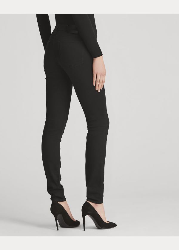 Ralph Lauren 105 Cigarette Jean Černé | 9tfZWBrA