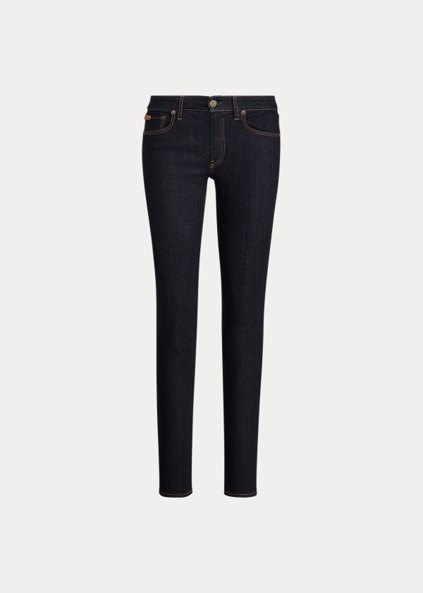 Ralph Lauren 105 Cigarette Jean Černé | L8D6S56x