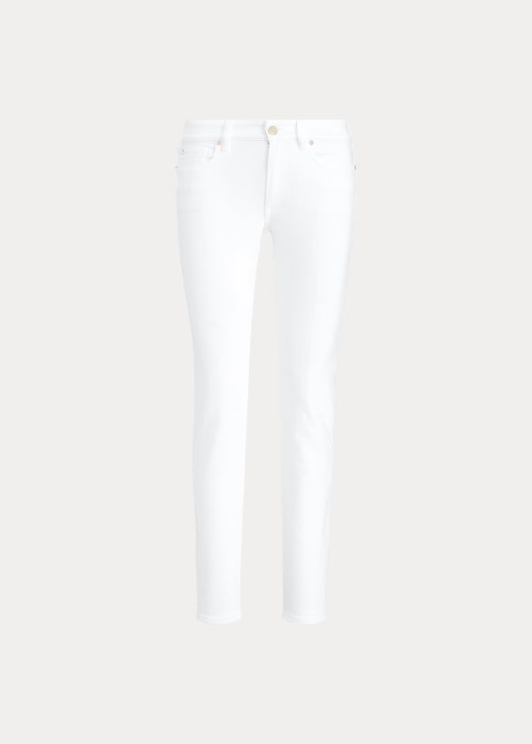 Ralph Lauren 400 Matchstick Jean Bílé | Xyk9VUZ6