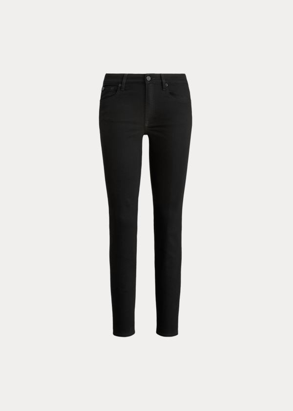 Ralph Lauren 400 Matchstick Jean Černé | gx2cZ4kJ