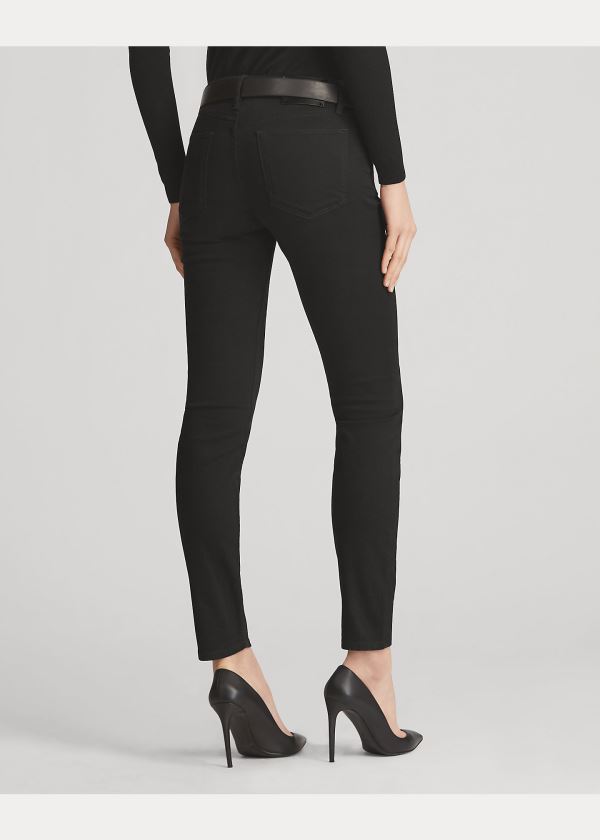 Ralph Lauren 400 Matchstick Jean Černé | gx2cZ4kJ