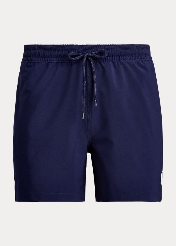 Ralph Lauren 4½-Inch Slim Fit Swim Trunk Tmavě Blankyt | 7M5BM0Oh
