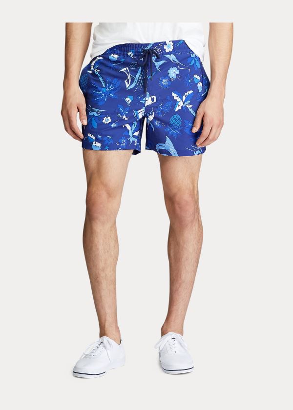 Ralph Lauren 4½-Inch Slim Fit Swim Trunk Blankyt | 9czKo1vv