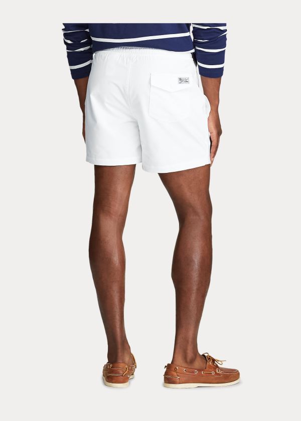 Ralph Lauren 4½-Inch Slim Fit Swim Trunk Bílé | HFHo3zkH