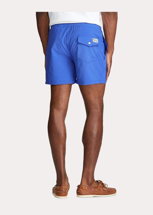 Ralph Lauren 4½-Inch Slim Fit Swim Trunk Královská Modrá Blankyt | LPItWAps