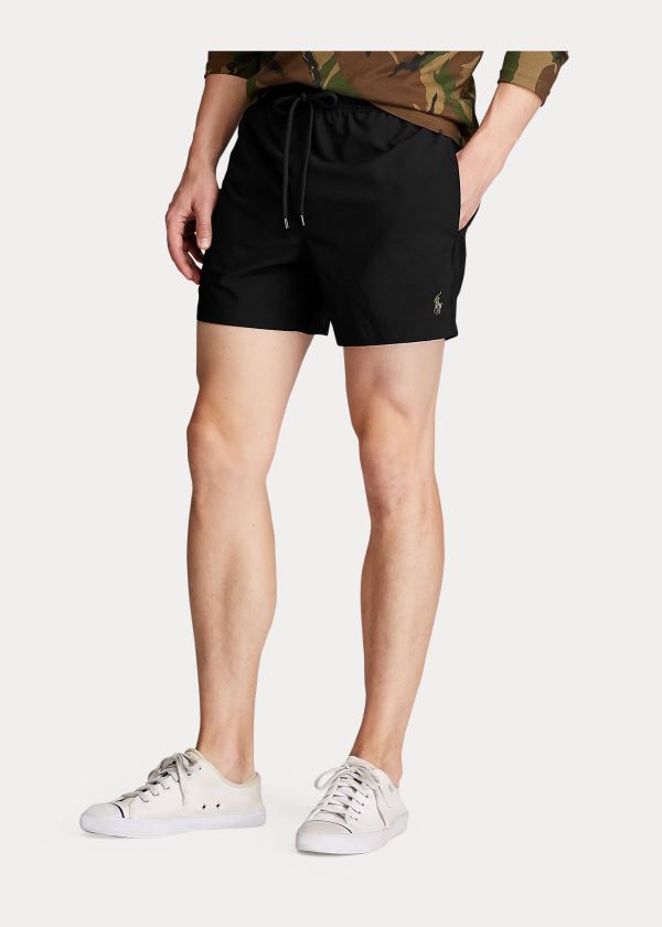 Ralph Lauren 4½-Inch Slim Fit Swim Trunk Černé | nuG59Tzo