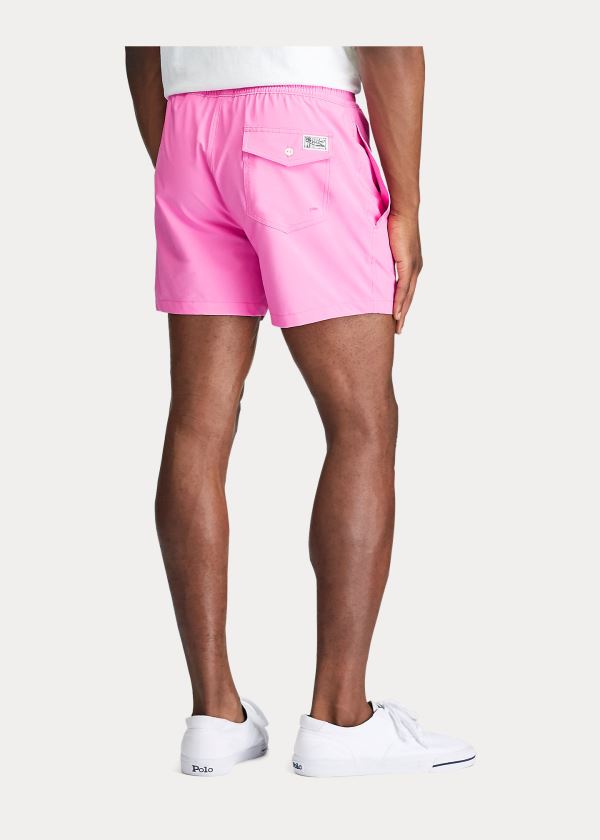 Ralph Lauren 4½-Inch Slim Fit Swim Trunk Růžové | o0aOBTfK