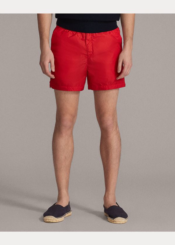 Ralph Lauren 4½-Inch Swim Trunk Červené | K5ktCr96