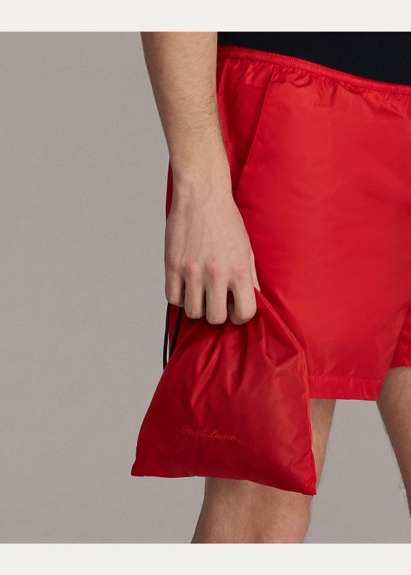 Ralph Lauren 4½-Inch Swim Trunk Červené | K5ktCr96