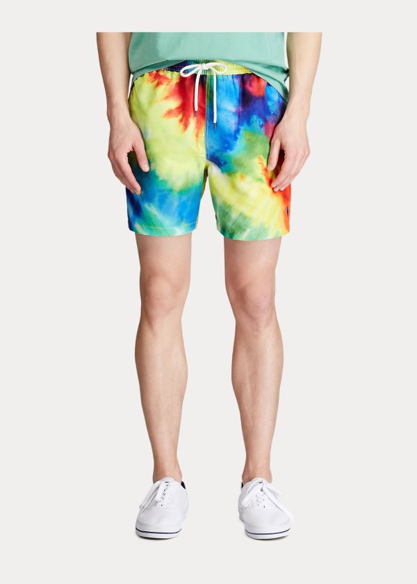 Ralph Lauren 5½-Inch Tie-Dye Swim Trunk Viacfarebný | qUCoyOsw