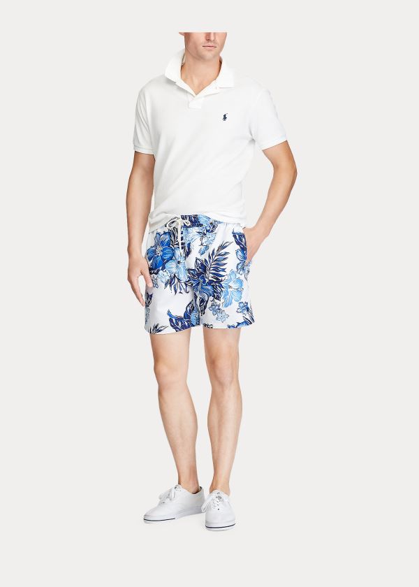 Ralph Lauren 5½-Inch Traveler Swim Trunk Červené Blankyt | Iz9b4sYb