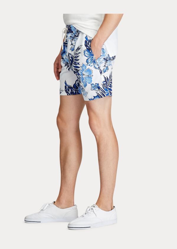 Ralph Lauren 5½-Inch Traveler Swim Trunk Červené Blankyt | Iz9b4sYb