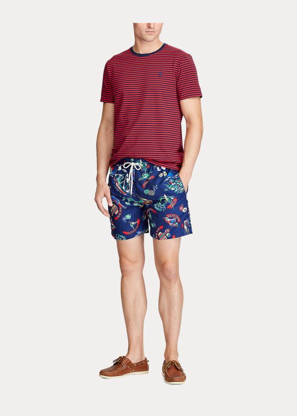Ralph Lauren 5½-Inch Traveler Swim Trunk Tmavě Blankyt Viacfarebný | crJjzvF1