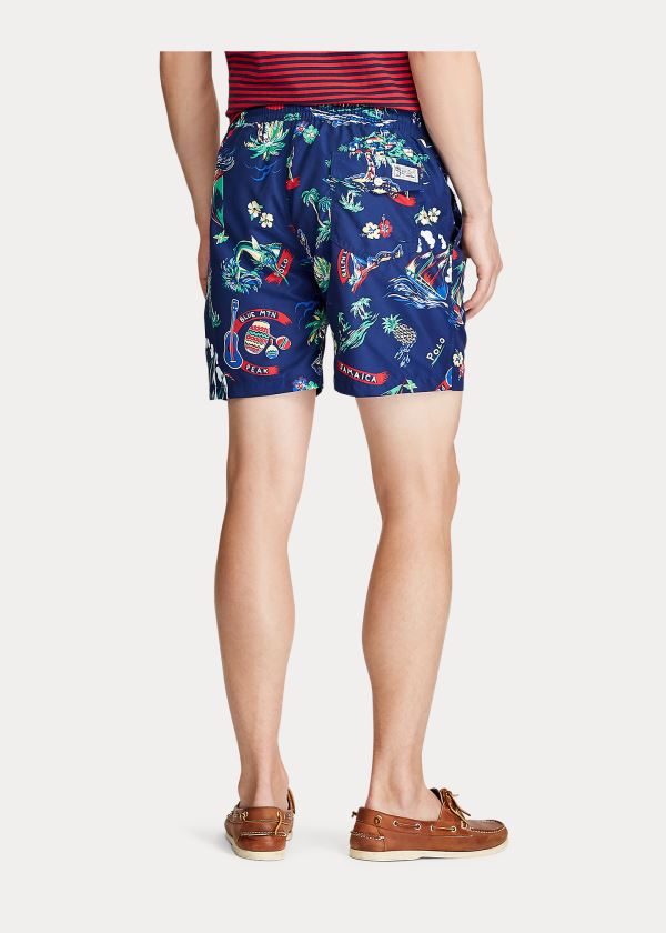 Ralph Lauren 5½-Inch Traveler Swim Trunk Tmavě Blankyt Viacfarebný | crJjzvF1