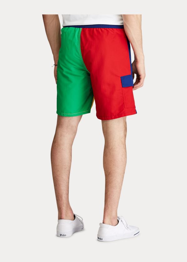Ralph Lauren 8½-Inch Kailua Swim Trunk Blankyt Žluté Červené | bKEpnZ5M