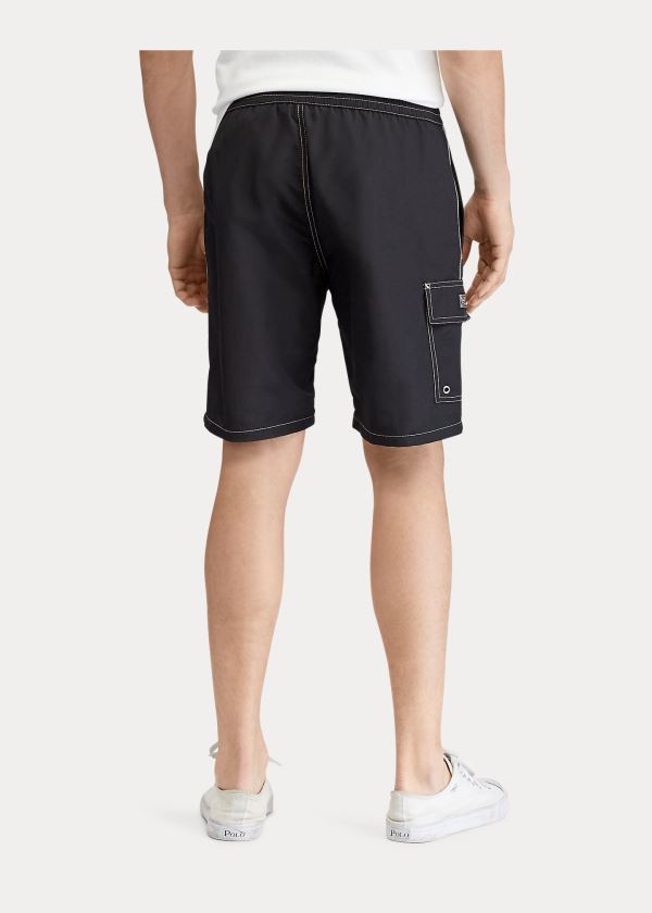 Ralph Lauren 8½-Inch Kailua Swim Trunk Černé | 6OxkLgcn