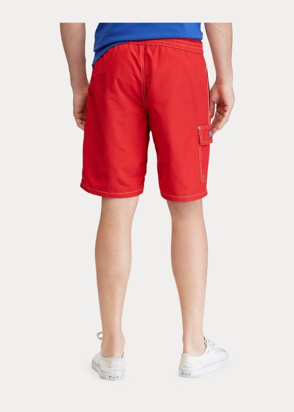 Ralph Lauren 8½-Inch Kailua Swim Trunk Červené | wD4hPnJr