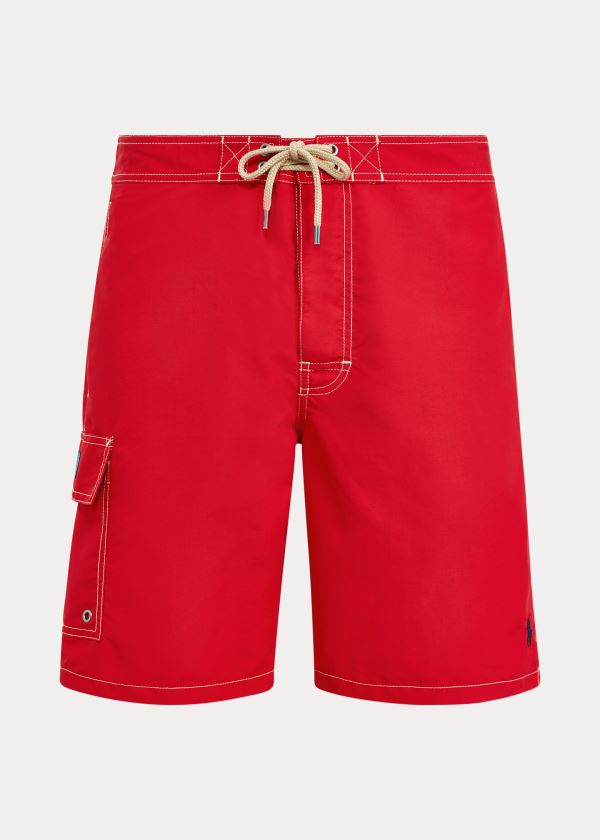 Ralph Lauren 8½-Inch Kailua Swim Trunk Červené | wD4hPnJr