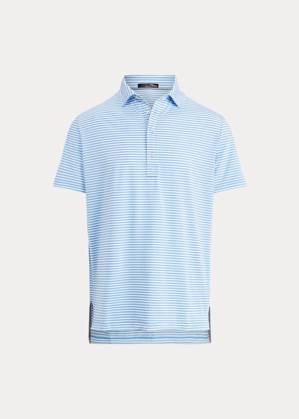Ralph Lauren Active Fit Golfové Polo Shirt Blankyt Bílé | L0jqBQIN