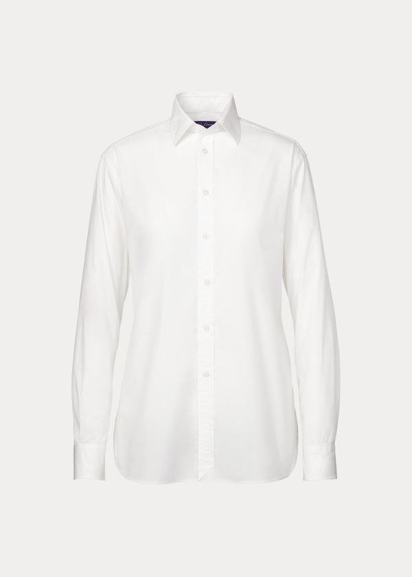 Ralph Lauren Adrien Boyfriend Shirt Bílé | RqJEMcs6