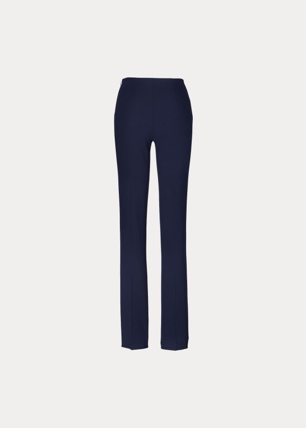 Ralph Lauren Alandra Stretch Wool Pant Tmavě Blankyt | YiTx1WvQ