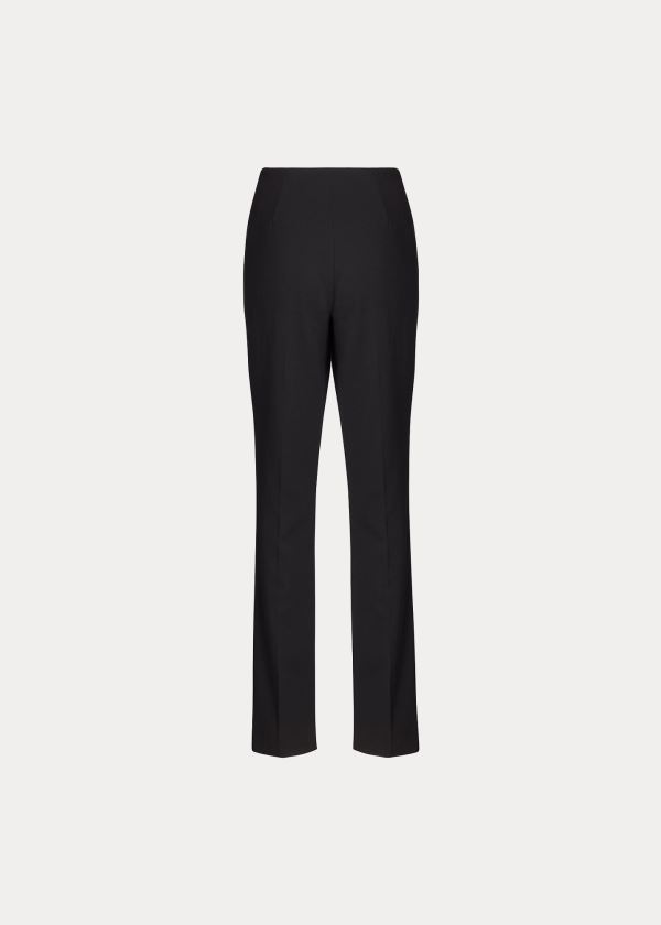 Ralph Lauren Alandra Stretch Wool Pant Černé | PqqFecZF