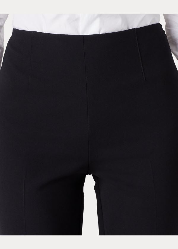 Ralph Lauren Alandra Stretch Wool Pant Černé | PqqFecZF