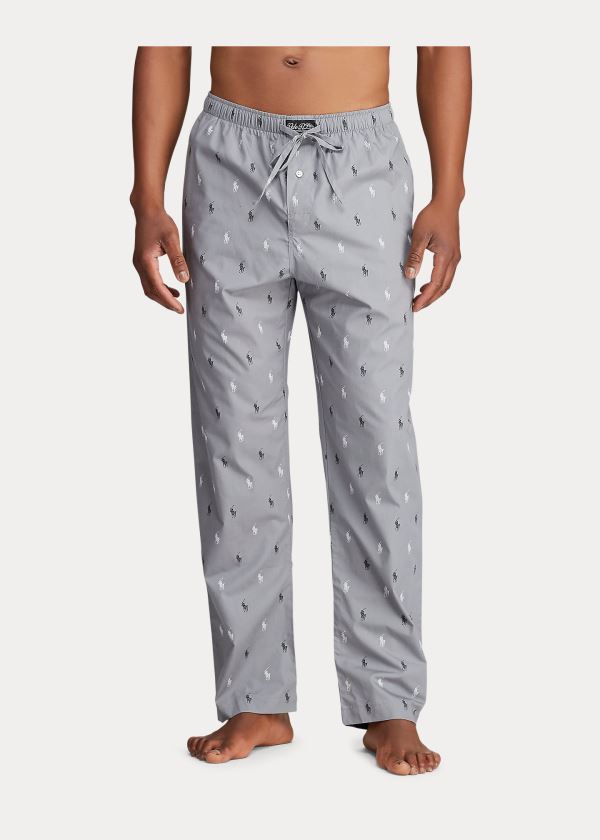 Ralph Lauren Allover Pony Pajama Pant Šedé Černé | tff6J9BQ