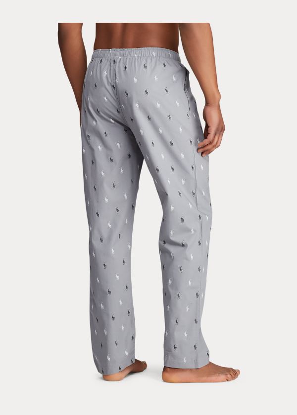 Ralph Lauren Allover Pony Pajama Pant Šedé Černé | tff6J9BQ