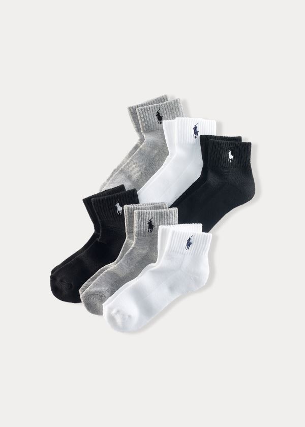 Ralph Lauren Ankle Sportovní Sock 6-Pack Viacfarebný | z8XNsftq