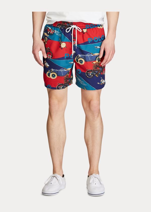 Ralph Lauren Art Deco-Print Swim Trunk Viacfarebný | B0TQe2GM