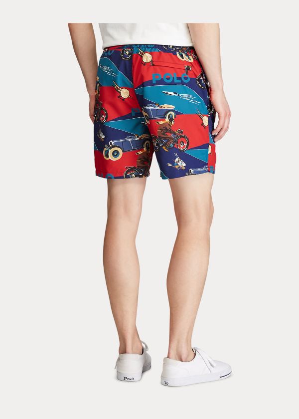 Ralph Lauren Art Deco-Print Swim Trunk Viacfarebný | B0TQe2GM