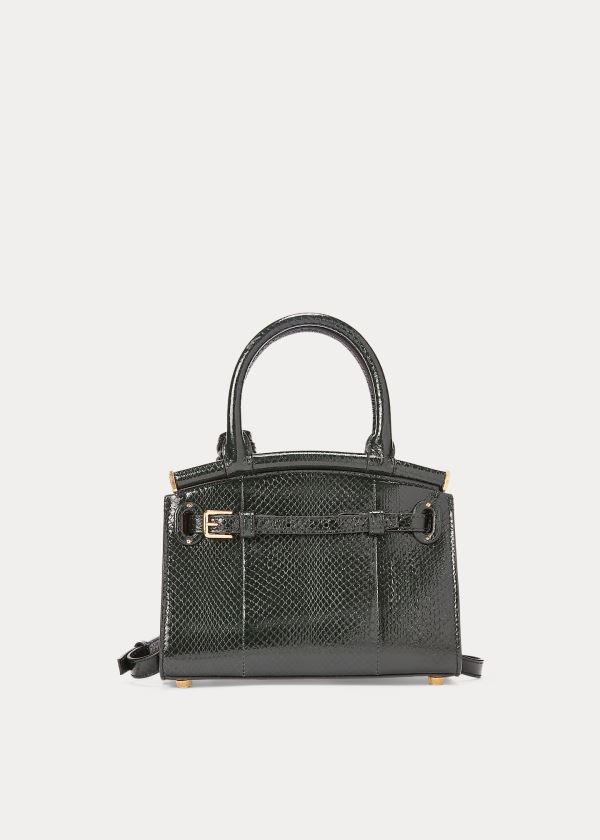 Ralph Lauren Ayers Mini RL50 Handbag Zelene | RO8VU8Zb