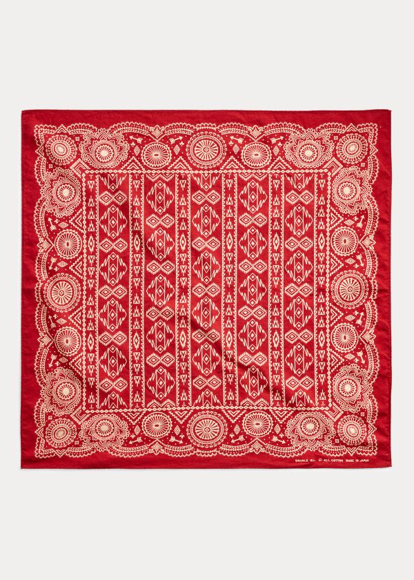Ralph Lauren Bavlněné Bandanna Červené | ZcLnkaKF