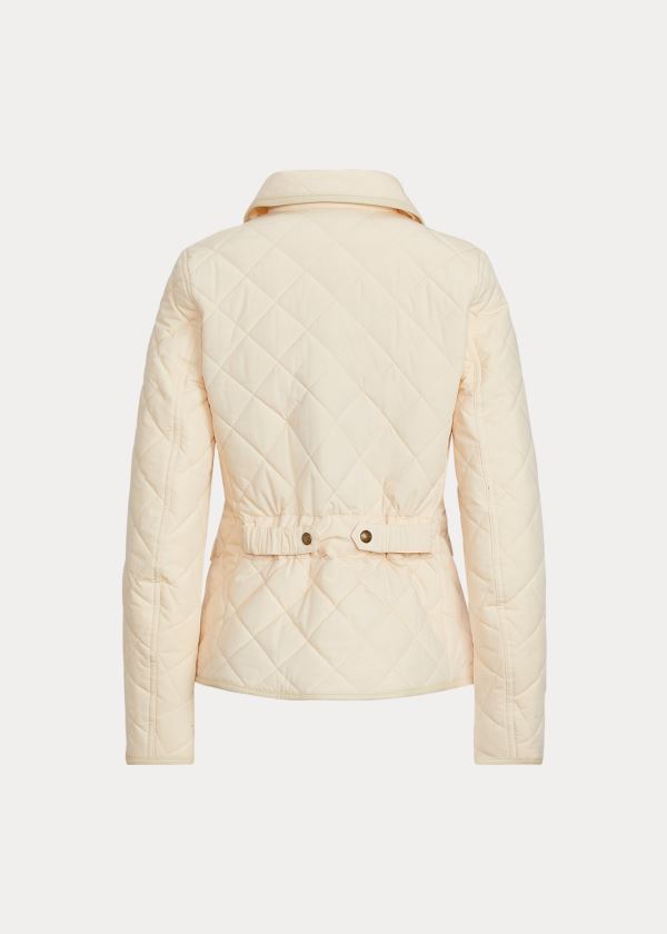 Ralph Lauren Bavlněné-Blend Barn Jacket Krém | Zjm4r544