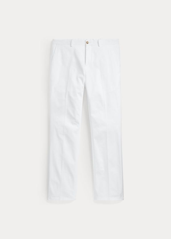 Ralph Lauren Bavlněné-Blend Chino Bílé | r41HApzv