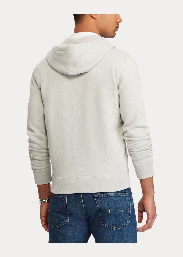 Ralph Lauren Bavlněné-Blend-Fleece Hoodie Béžový | 2V0dB4SM