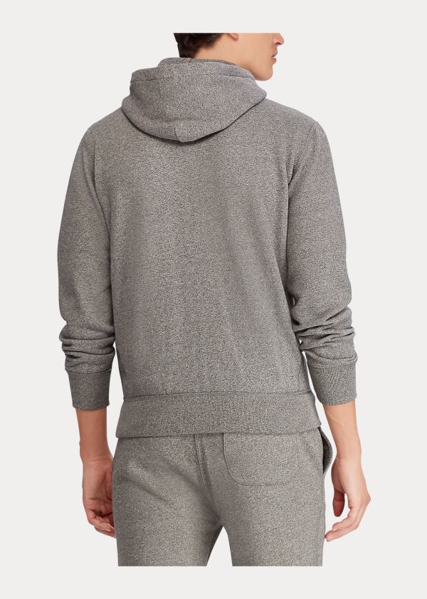 Ralph Lauren Bavlněné-Blend-Fleece Hoodie Šedé | dZbQAYwg