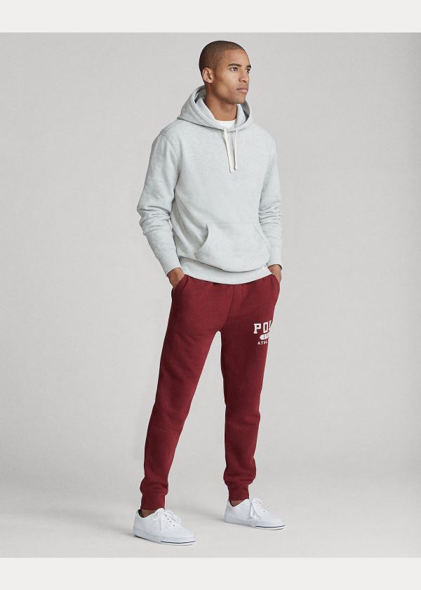 Ralph Lauren Bavlněné-Blend-Fleece Hoodie Šedé | ehPCsJj3