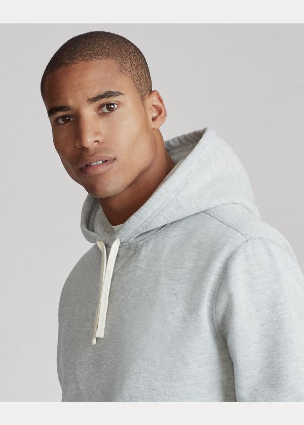 Ralph Lauren Bavlněné-Blend-Fleece Hoodie Šedé | ehPCsJj3