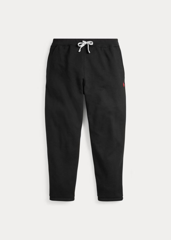 Ralph Lauren Bavlněné-Blend-Fleece Pant Černé | AcCjEEgB