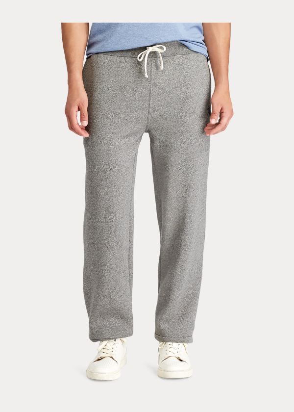 Ralph Lauren Bavlněné-Blend-Fleece Pant Šedé | CRDFPIDH