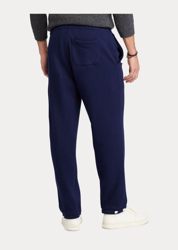 Ralph Lauren Bavlněné-Blend-Fleece Pant Tmavě Blankyt | HIJagdDe