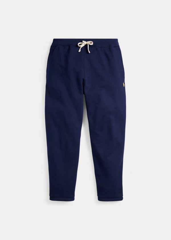 Ralph Lauren Bavlněné-Blend-Fleece Pant Tmavě Blankyt | HIJagdDe