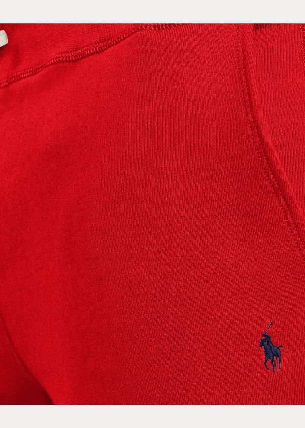Ralph Lauren Bavlněné-Blend-Fleece Pant Červené | HlykdozY