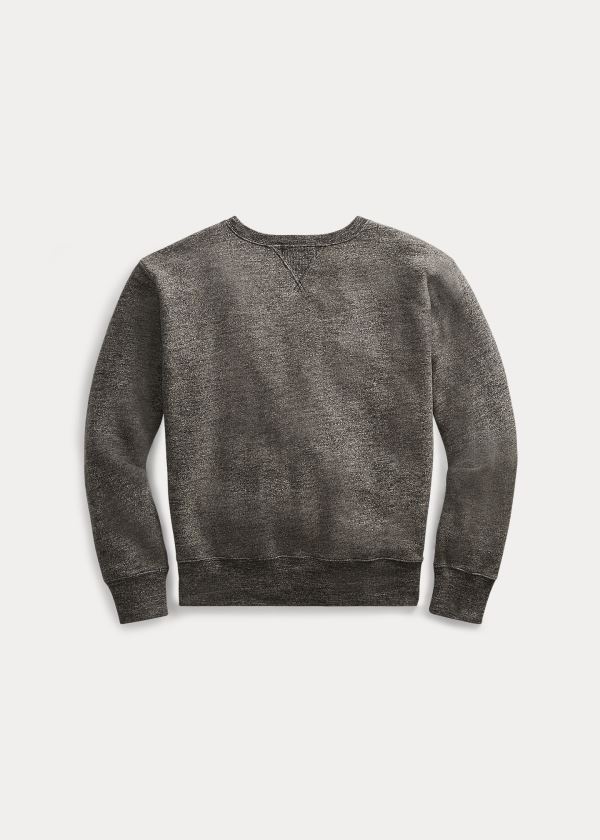 Ralph Lauren Bavlněné-Blend-Fleece Sweatshirt Šedé | lI3acLxF