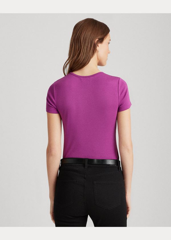 Ralph Lauren Bavlněné-Blend T-Shirt Viacfarebný | mIwiGkQc