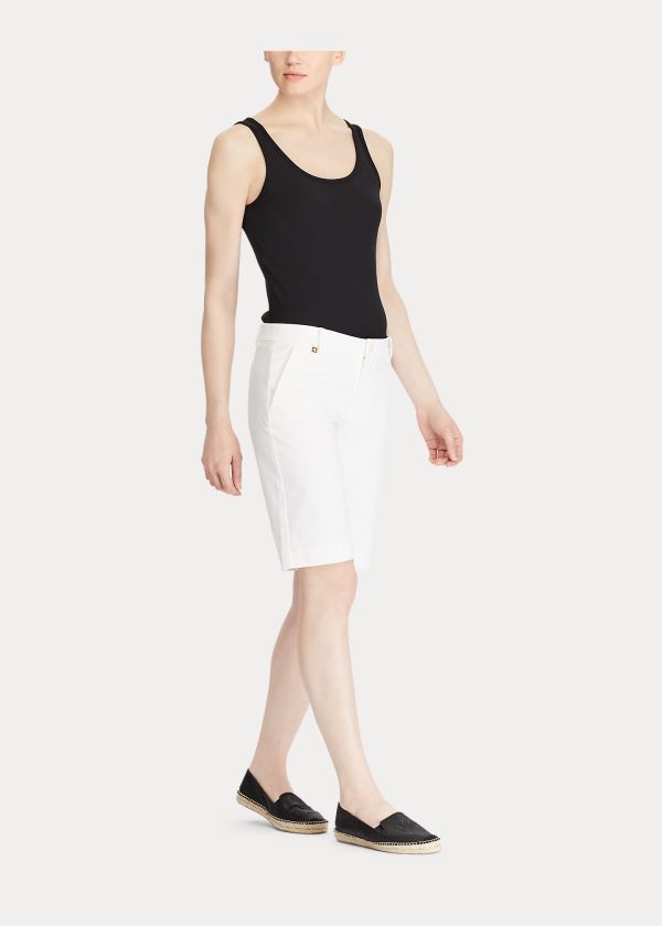 Ralph Lauren Bavlněné-Blend Tank Top Černé | S8PGAVBq